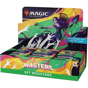 Magic The Gathering Commander Masters Set Booster Box Restock Notifications