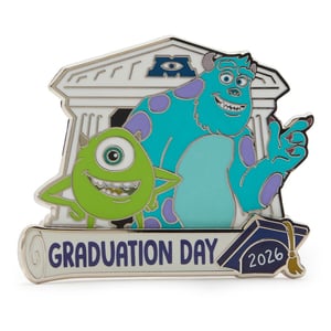 Sulley and Mike Wazowski Graduation Day 2026 Pin – Mons Restock Notifications