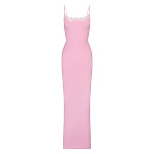 Skims Fits Everybody Lace Long Slip Dress  Restock Notifications