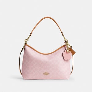 Laurel Shoulder Bag In Signature Canvas With Charms Restock Notifications