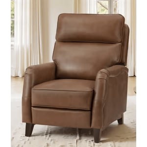Brown Modern Leather Recliner Armchair Restock Notifications