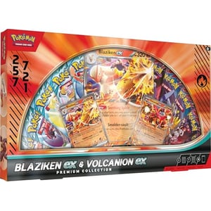Pokemon Blaziken ex & Volcanion ex Premium Collection Restock Notifications