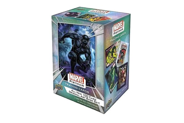 marvel platinum booster box Marvel Platinum Trading Cards Hobby Box (Upper Deck 2024)