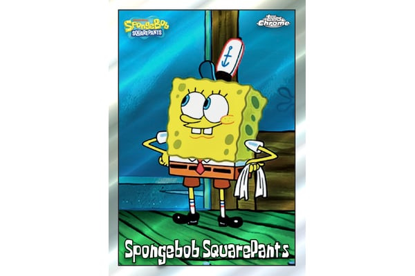 2025 Topps Chrome Spongebob 25th Anniversary In Stock Availability