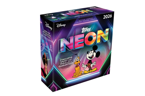 2026 Topps Disney Neon Mega Box In Stock Availability and Price