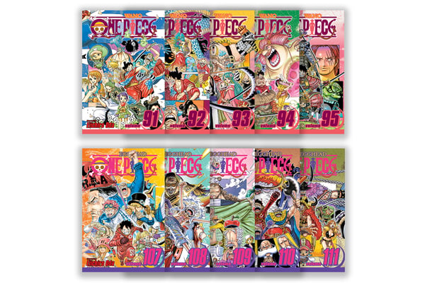ONE PIECE 5巻セット One Piece Box Set 5: Wano to Egghead: Volumes 91-111 In Stock