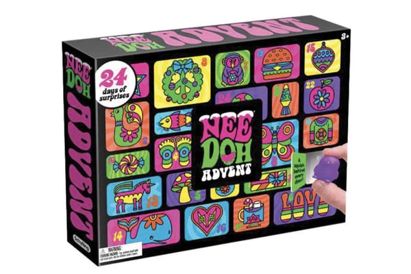 NeeDoh 2026 Squishmas Advent Calendar Stress Ball Set In Stock