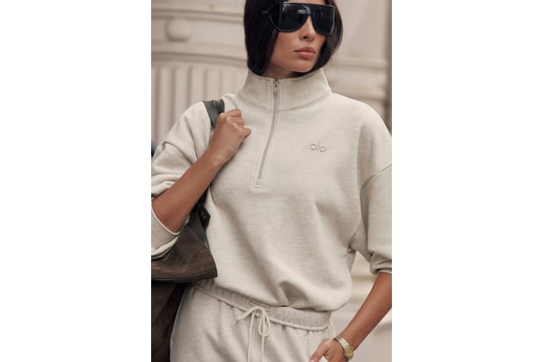 Alo Accolade 1/4 Zip Pullover In Stock Availability and Price Tracking