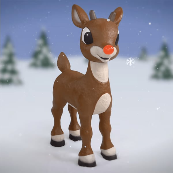 TEKKY 3-ft Rudolph Animatronic In Stock Availability and Price