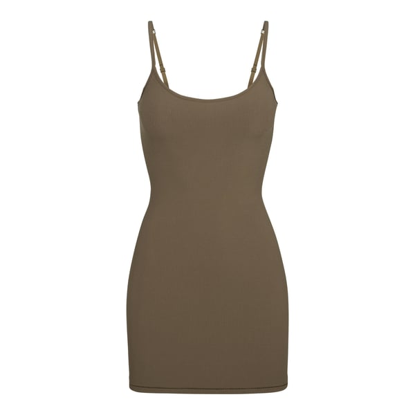 soft lounge slip dress short SOFT LOUNGE SLIP DRESS | ONYX