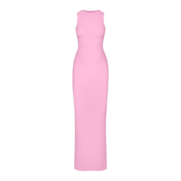 skims dress cotton candy SKIMS Long Slip Dress | Pink | Small