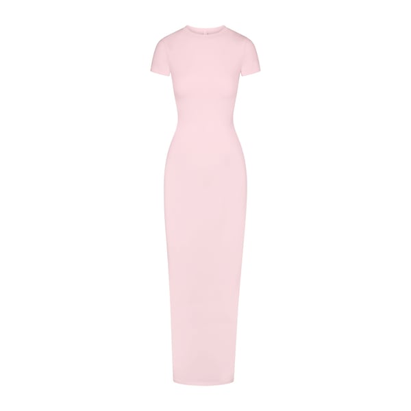 little.white.dress Pleats and Flare Stretchy Linen Mini Dress