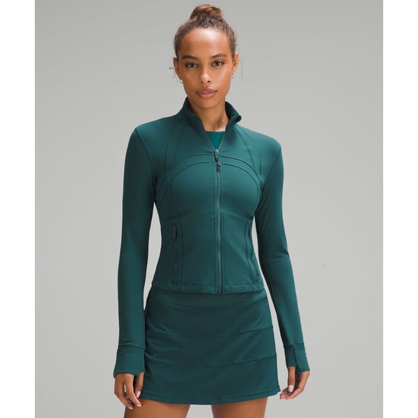 Lululemon Define Jacket Cropped Green Lululemon Define Cropped Jacket Nulu  In Green Lyst