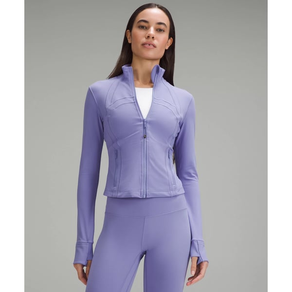 Track Define Cropped Jacket *Nulu - Dark Lavender - 4 at Lululemon
