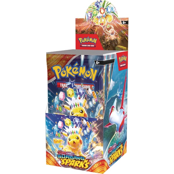 surging sparks booster box display Pokmon (36 Boosterpacks) PokeSingles it lights up the shoreline Pokmon TCG: Scarlet & Violet