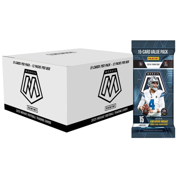 2025 panini mosaic nfl fooball booster box 2025 Panini NFL Mosaic Football Trading Card Blaster Box