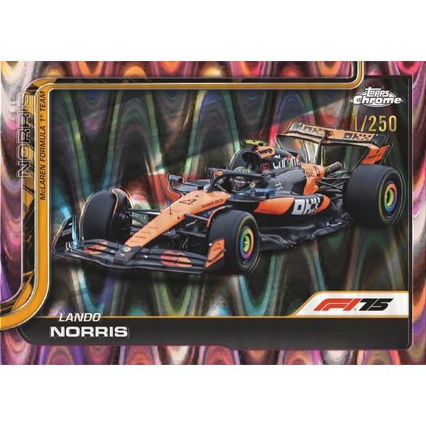 2025 Topps Chrome Formula 1 In Stock Availability and Price Tracking