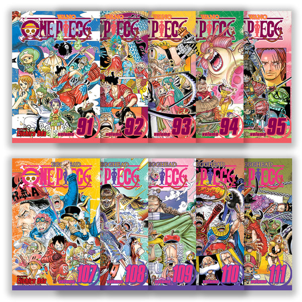 One Piece Box Set 5: Wano to Egghead: Volumes 91-111 In Stock