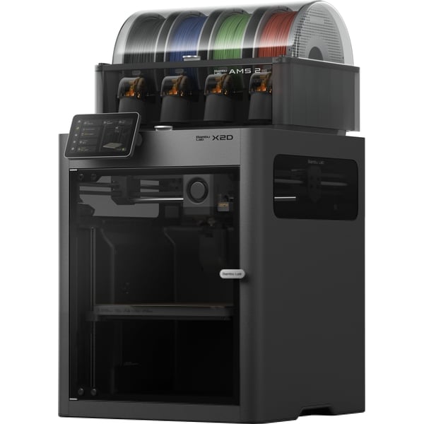 Bambu Lab X2D Combo 3D Printer - Gray In Stock Availability and