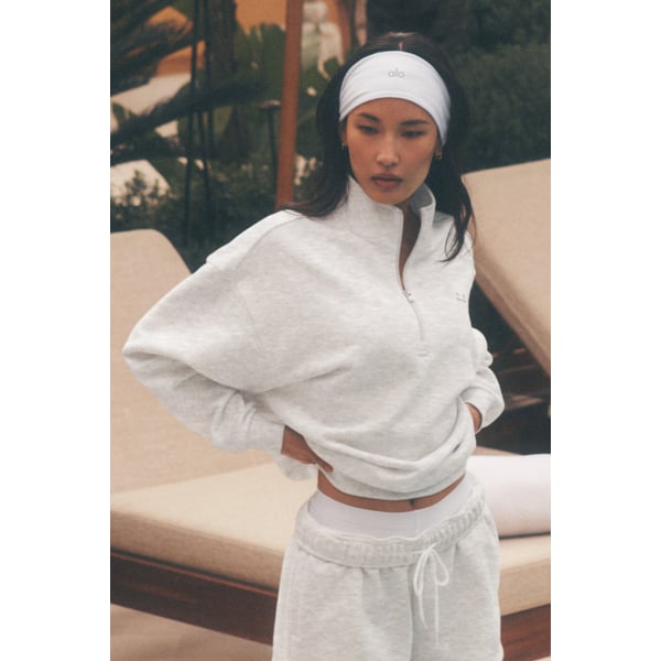 Alo Accolade 1/4 Zip Pullover In Stock Availability and Price Tracking